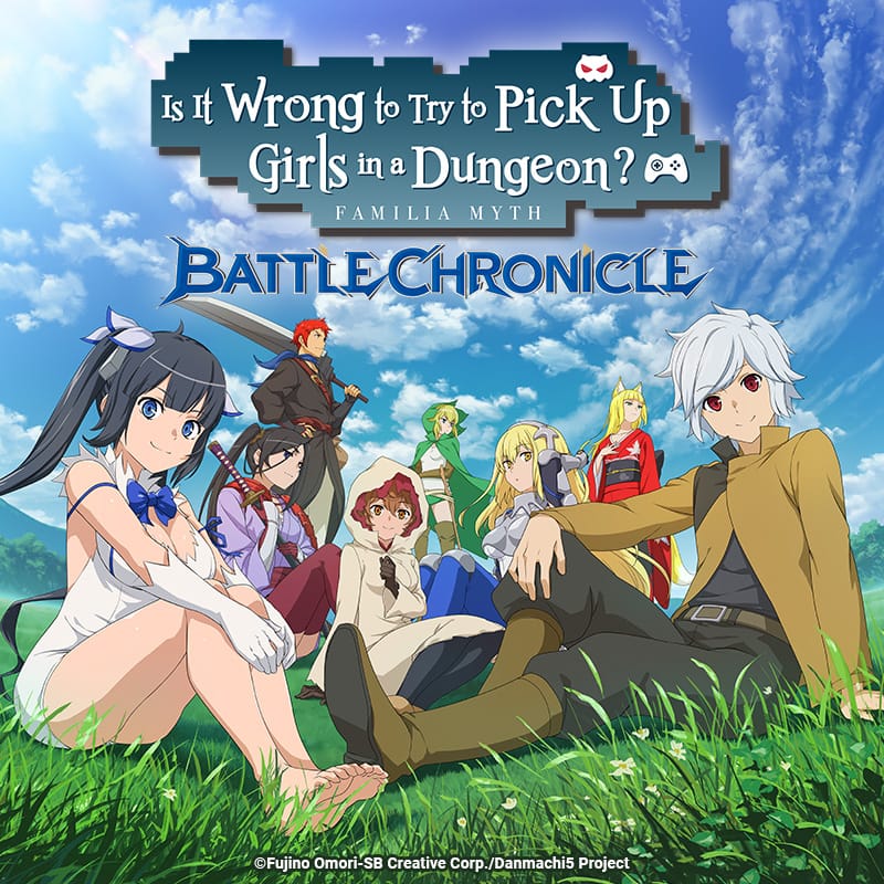 Danmachi Battle Chronicle Mobile Game Pre-Registration Opens